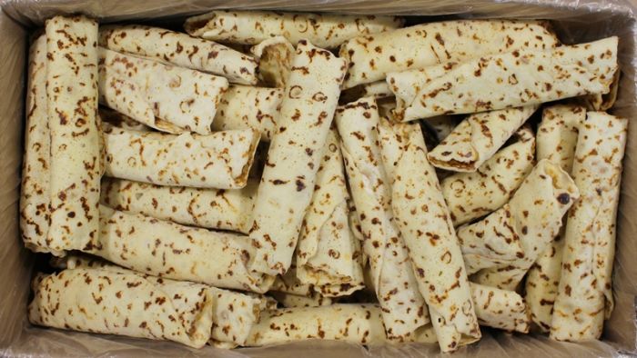 Млинці французькі з куркою (Еліка), (ящик 5кг)