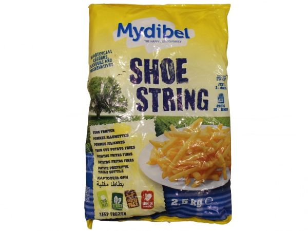 Картофель Фри Mydibel Shoestring 7/7 MYD, (упаковка 2,5кг)